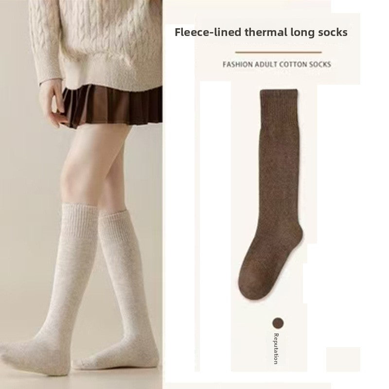 Cozy fleece socks