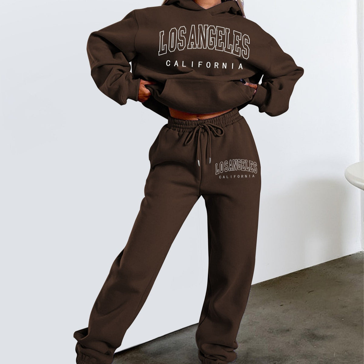 Cali x Brooklyn Fleece Sweatsuit Set