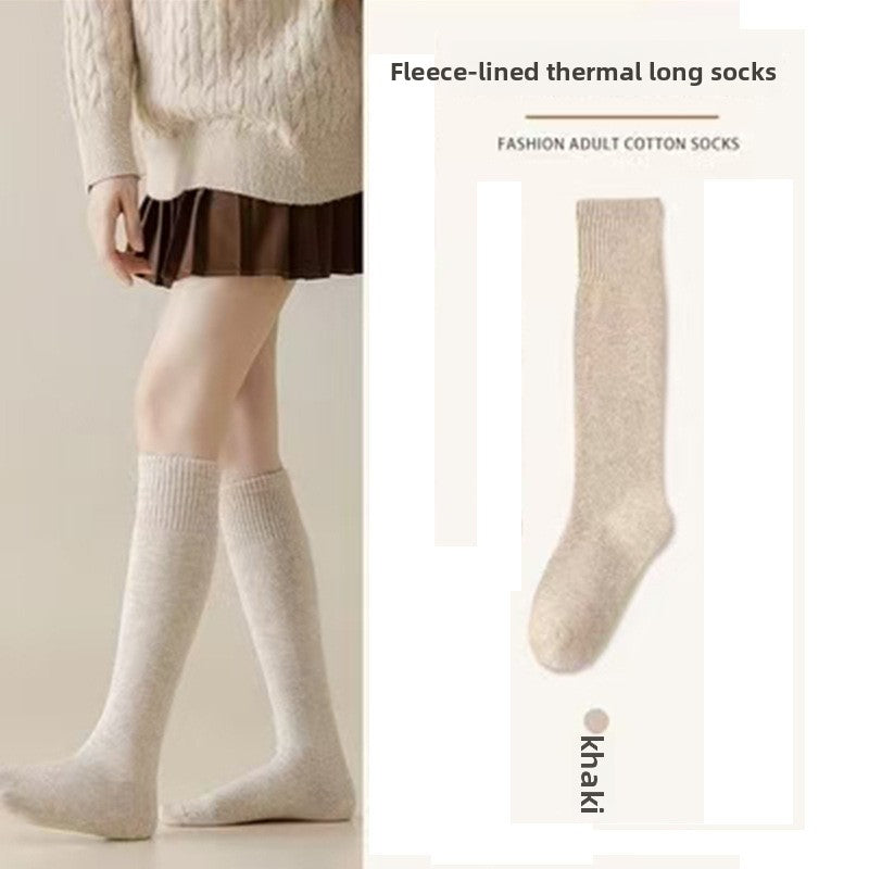 Cozy fleece socks