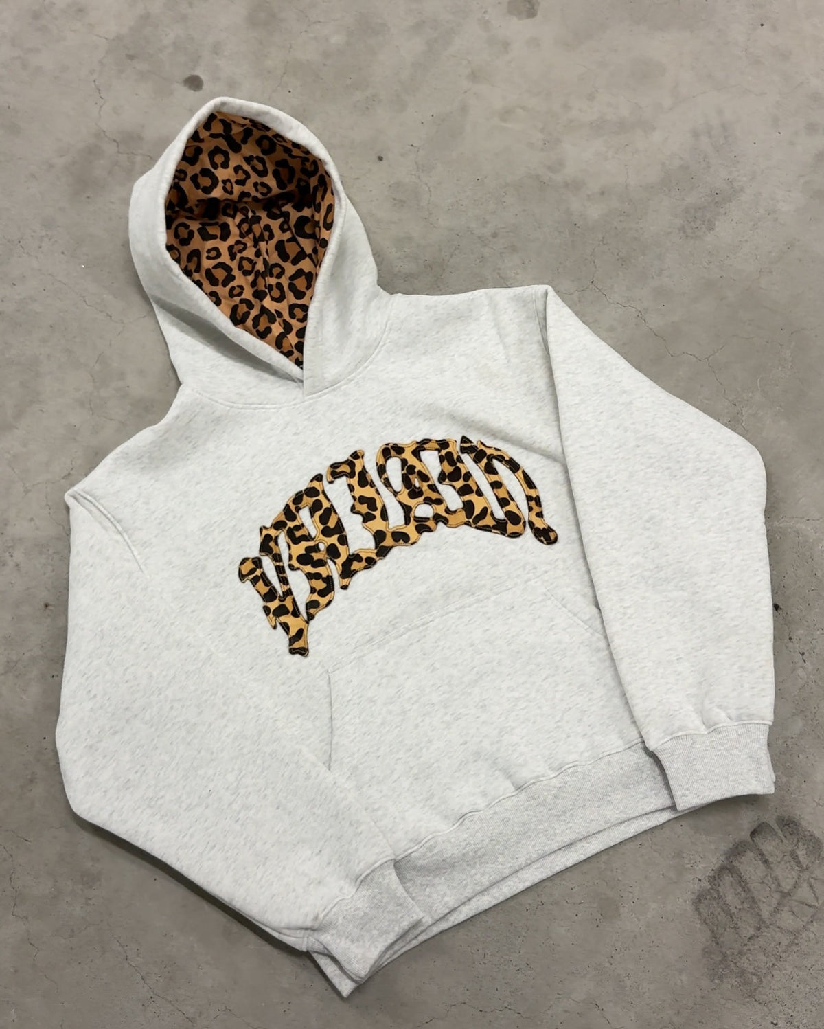Retro Print Hoodie and Sweatpants Set