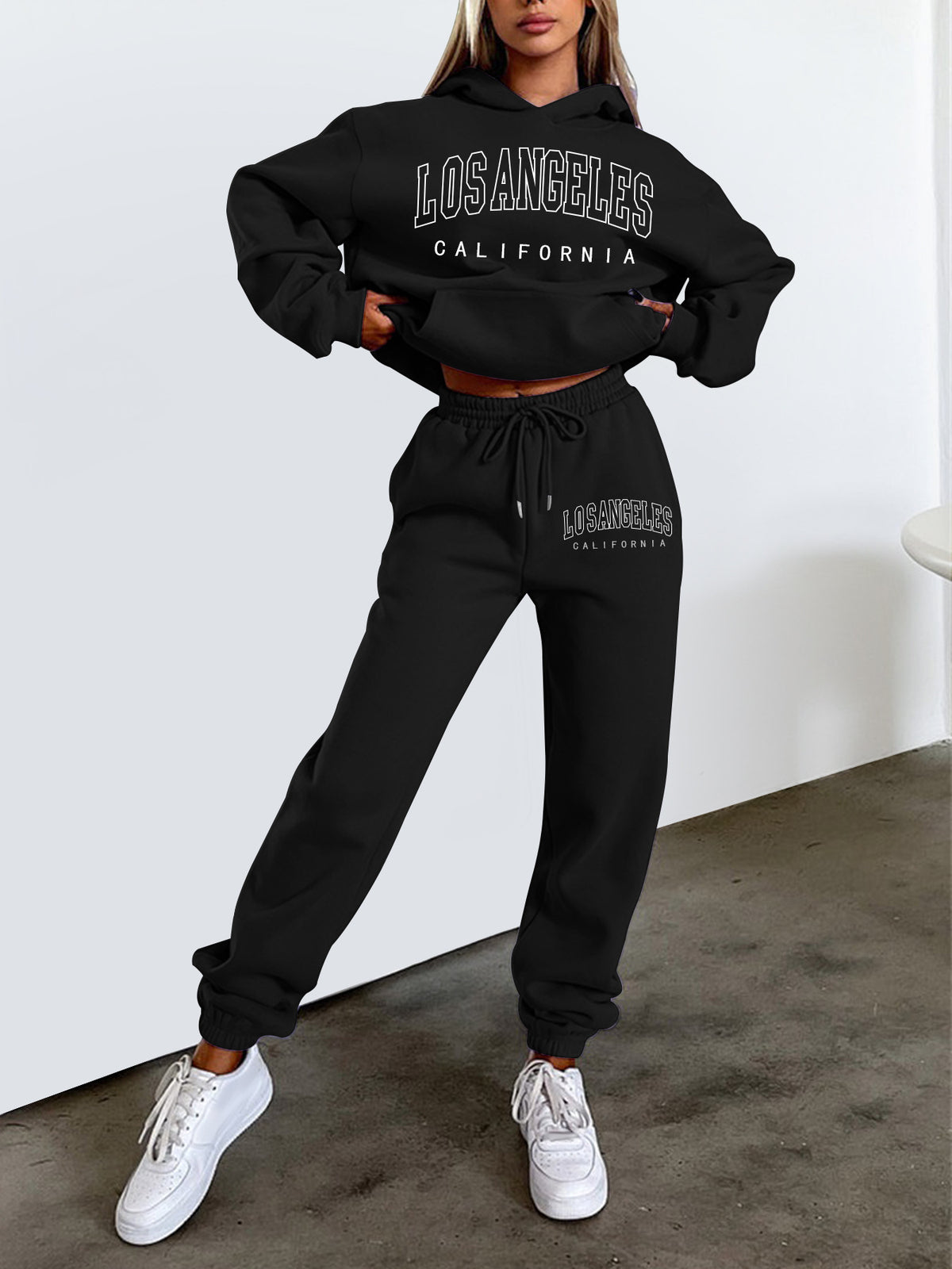 Cali x Brooklyn Fleece Sweatsuit Set