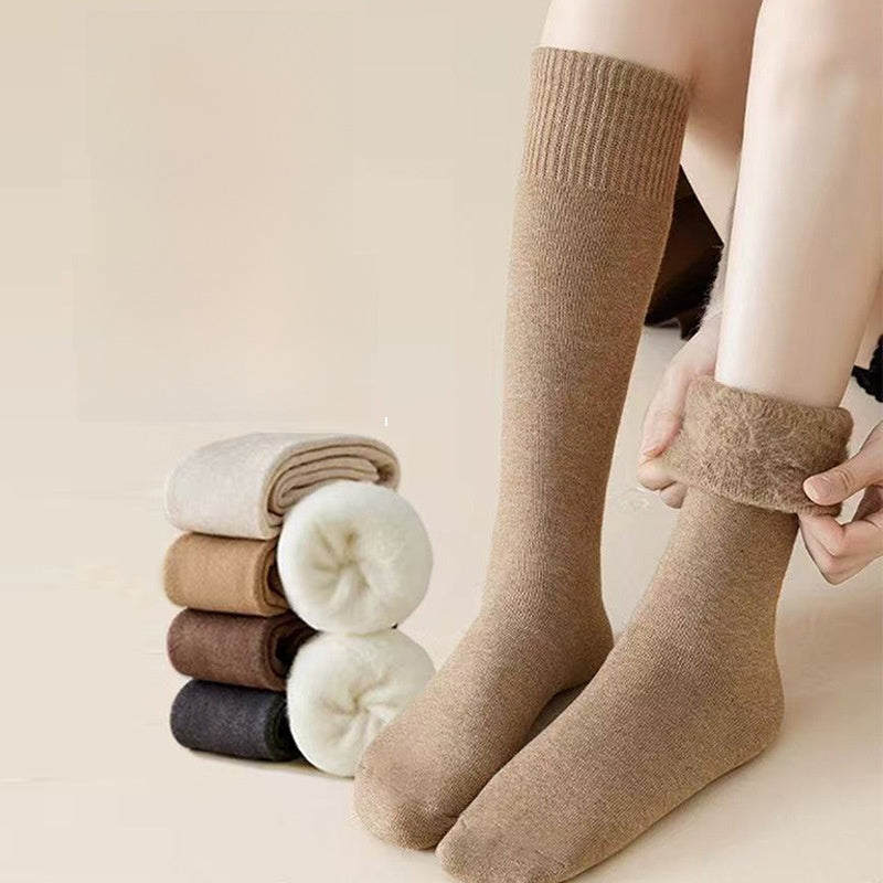 Cozy fleece socks