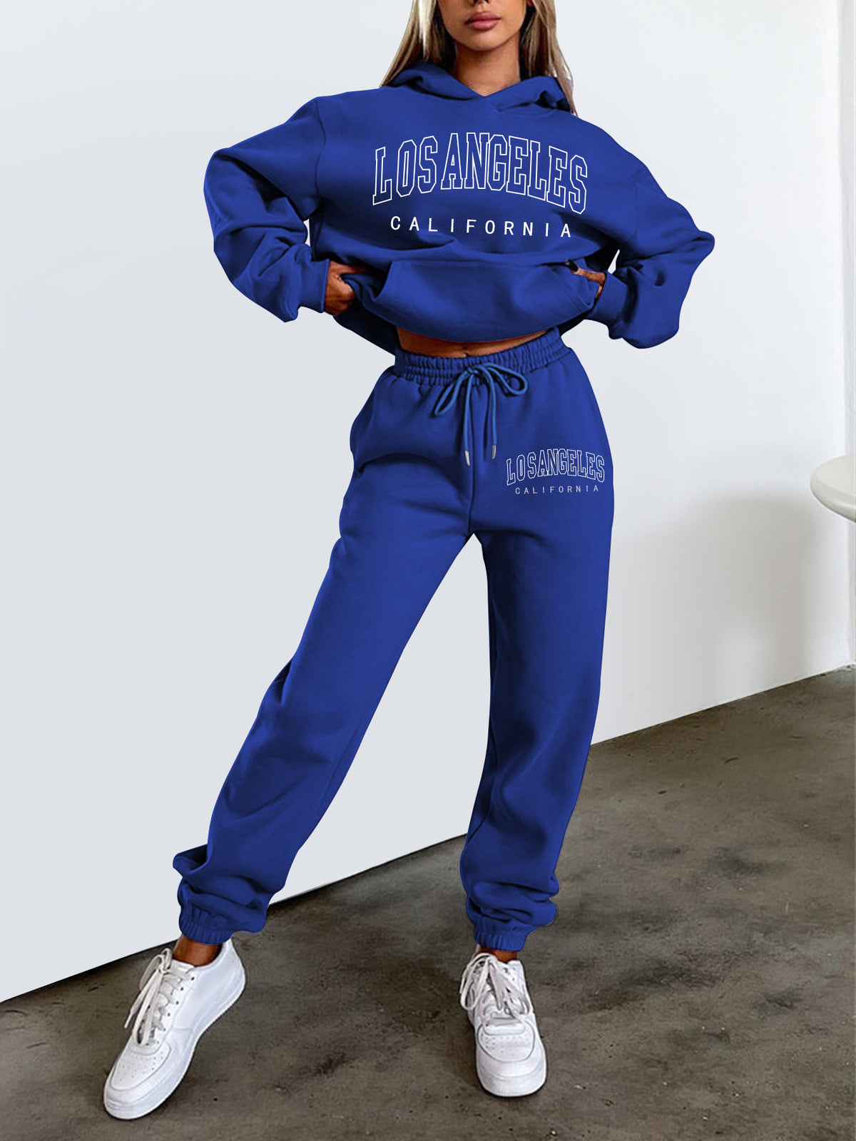 Cali x Brooklyn Fleece Sweatsuit Set