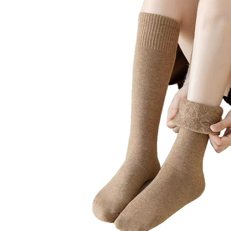 Cozy fleece socks