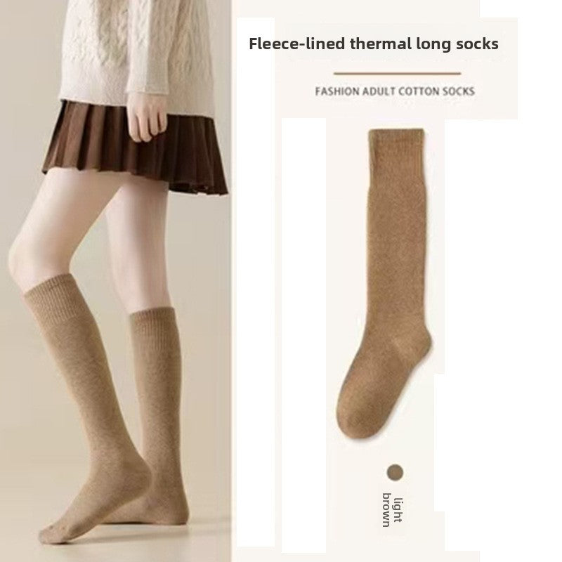 Cozy fleece socks