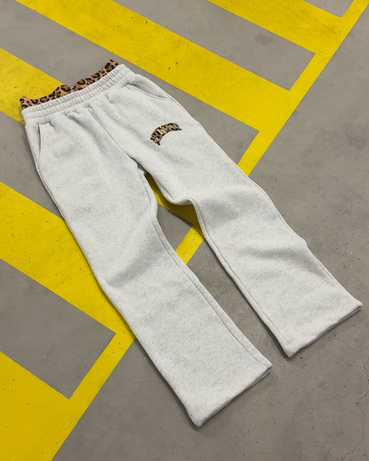 Retro Print Hoodie and Sweatpants Set