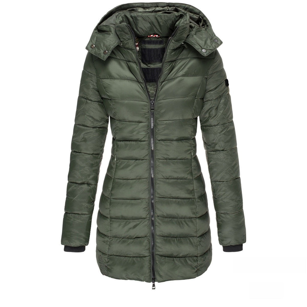 Winter Women's Mid-Length Cotton Coat